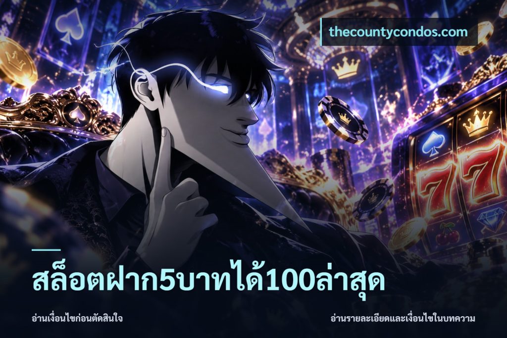 สล็อตฝาก5บาทได้100ล่าสุด
