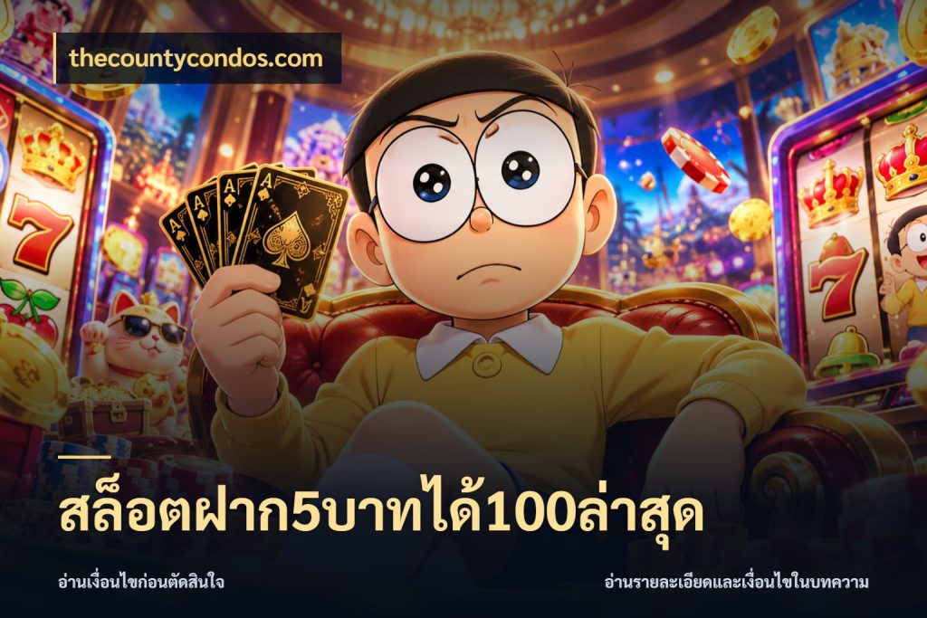 สล็อตฝาก5บาทได้100ล่าสุด สายโบนัสเลือกจังหวะสนุกได้อย่างไร กับ thecountycondos.com