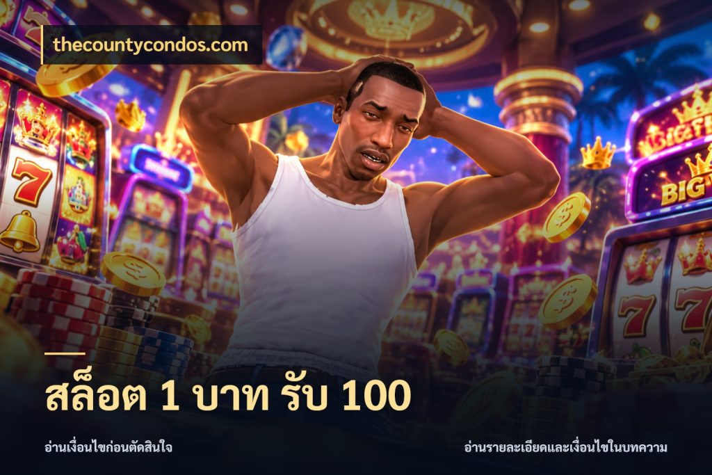 สล็อต 1 บาท รับ 100 thecountycondos.com จับคู่โบนัสกับสไตล์เกมที่ชอบ