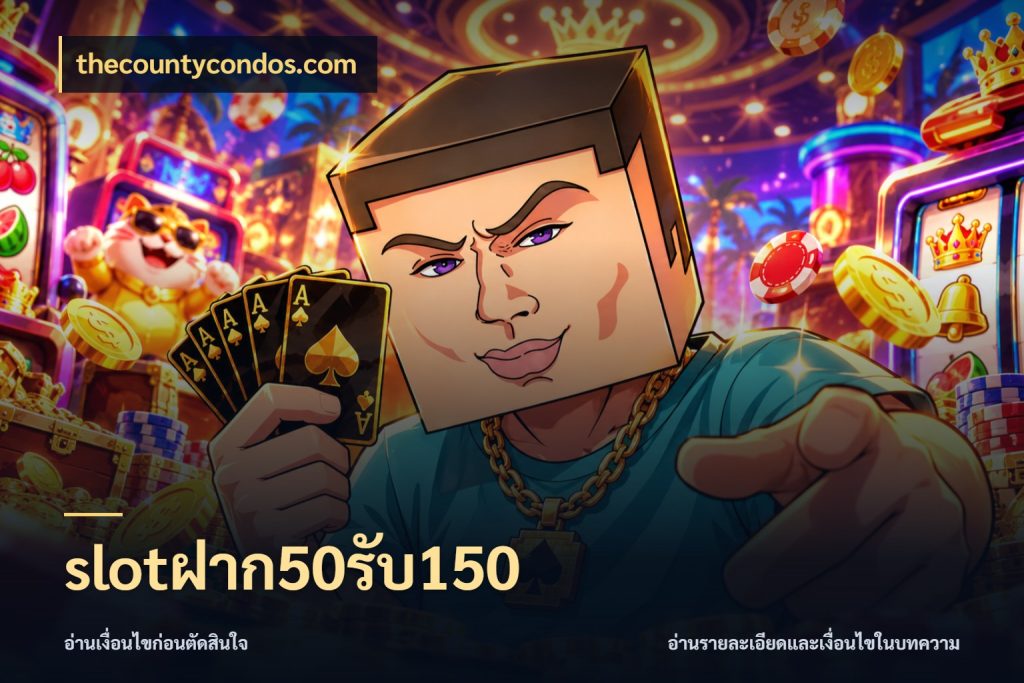slotฝาก50รับ150 ยอดฝากและยอดรับในมุมของคนชอบลุ้น สไตล์ thecountycondos.com