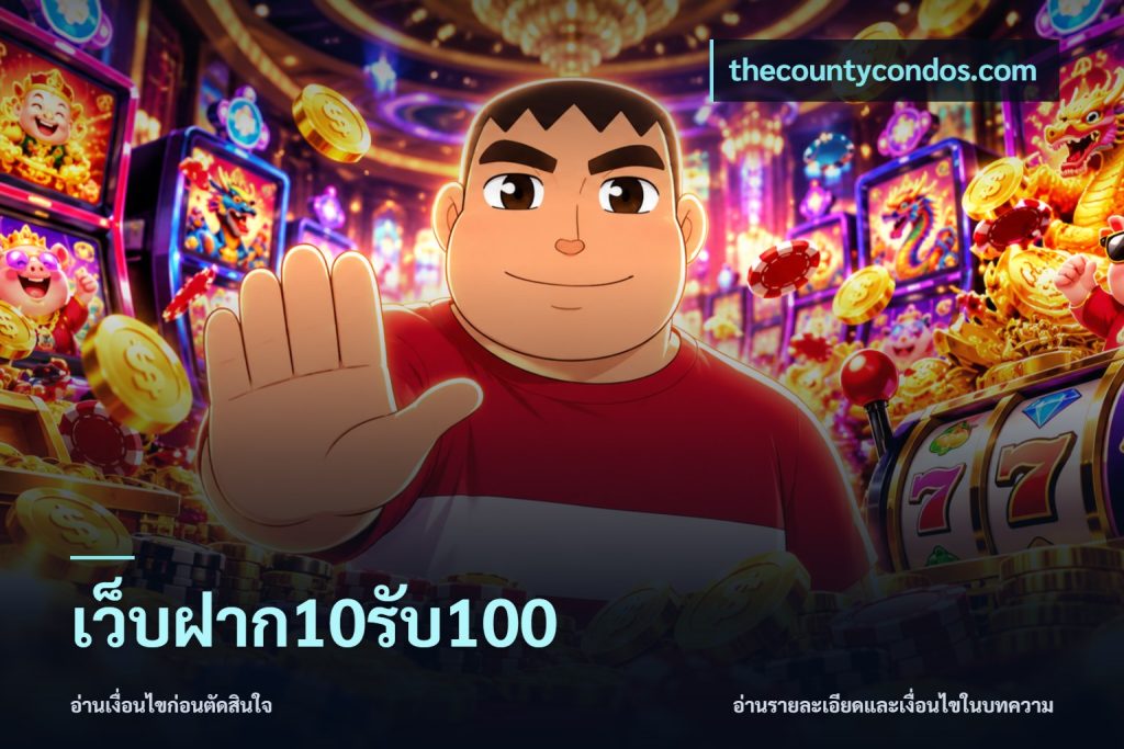 เว็บฝาก10รับ100