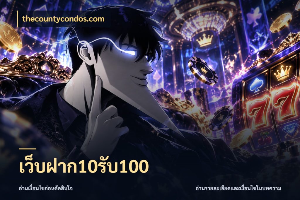 เว็บฝาก10รับ100 สนุกกับตัวเลือกโปรในสไตล์ของคุณ ในมุม thecountycondos.com