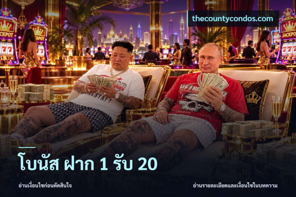 โบนัส ฝาก 1 รับ 20