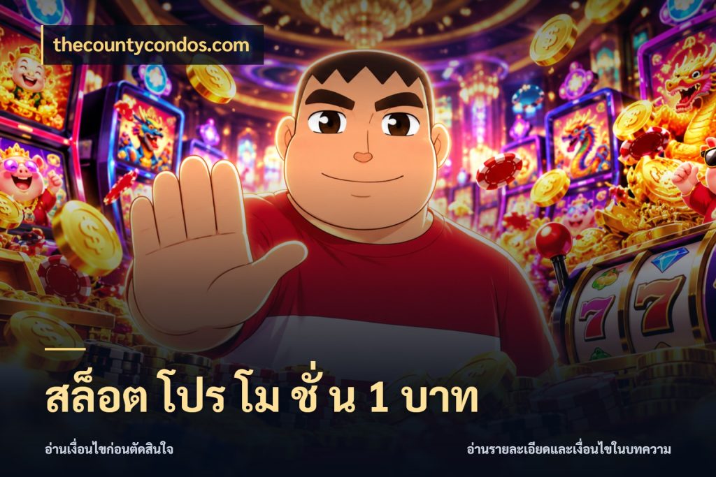 สล็อต โปร โม ชั่ น 1 บาท ทุนเบาก็มีสีสันในจังหวะของคุณ กับ thecountycondos.com