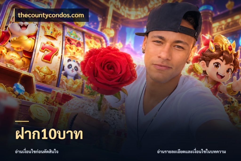 ฝาก10บาท thecountycondos.com ยอดเริ่มต้นน่าจับตากับสิทธิ์ที่เกี่ยวข้อง