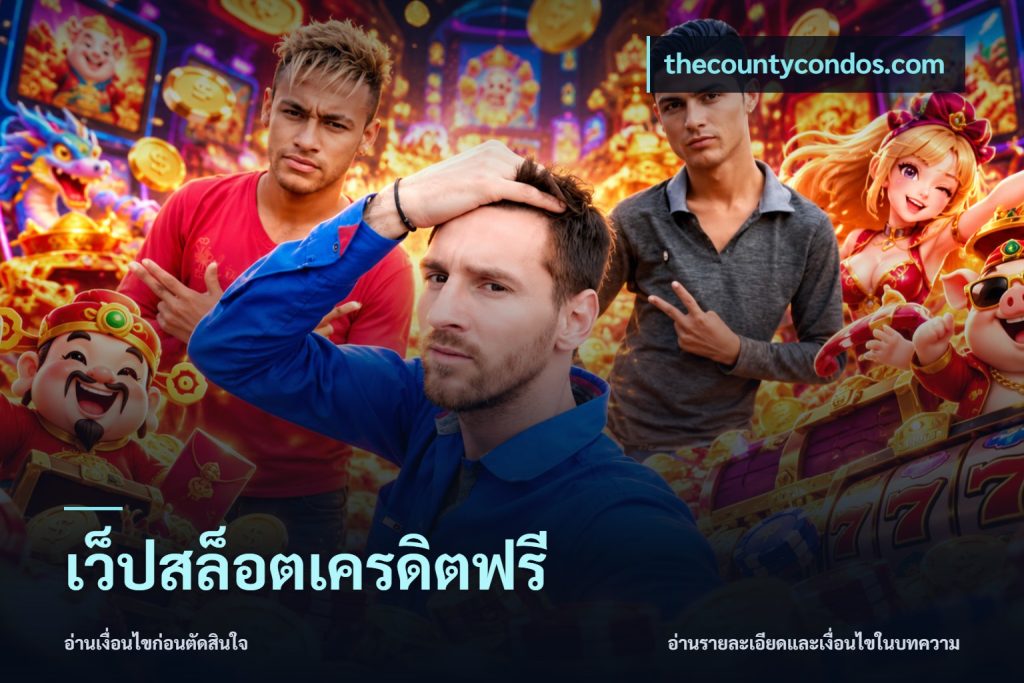 เว็ปสล็อตเครดิตฟรี