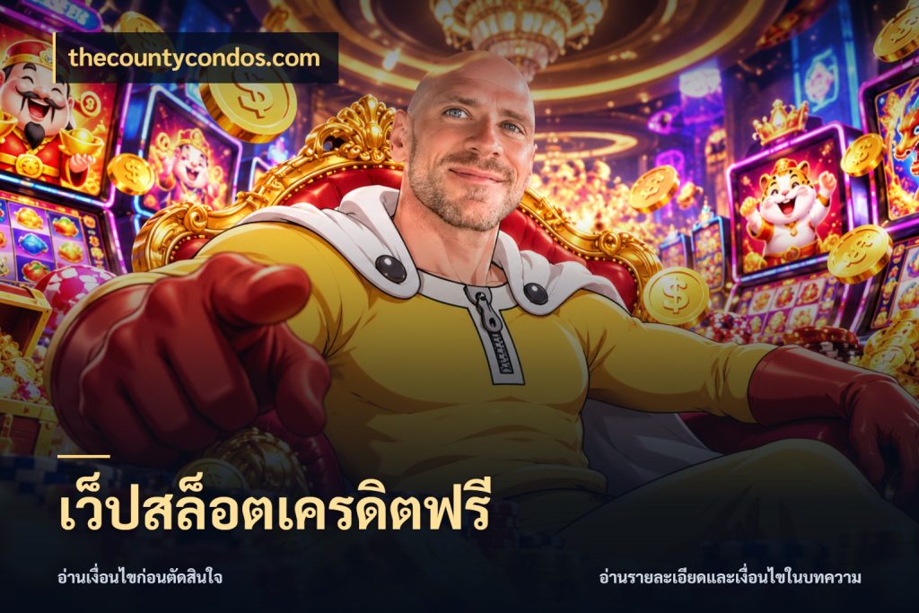 เว็ปสล็อตเครดิตฟรี รู้จักยอดและขอบเขตของเครดิตฟรี กับ thecountycondos.com