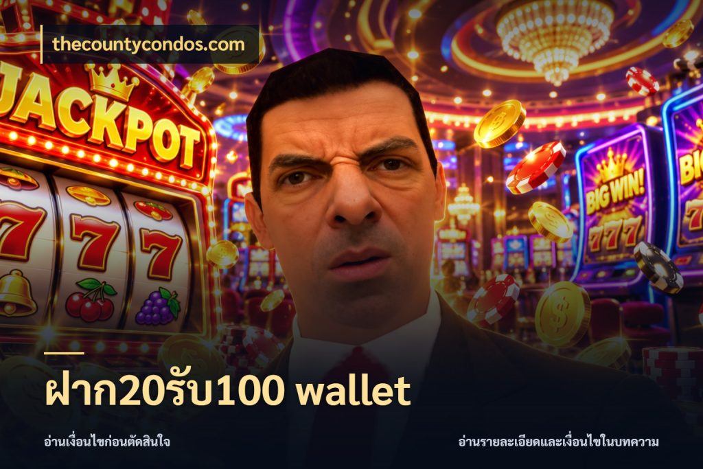 ฝาก20รับ100 wallet thecountycondos.com รูปแบบโบนัสกับสิทธิ์ของสายเกม