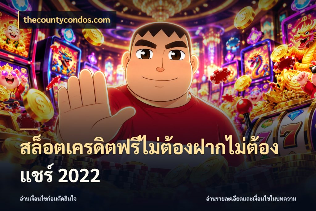 สล็อตเครดิตฟรีไม่ต้องฝากไม่ต้องแชร์ 2022 เลือกสไตล์ความสนุกจากรูปแบบเครดิต ในมุม thecountycondos.com
