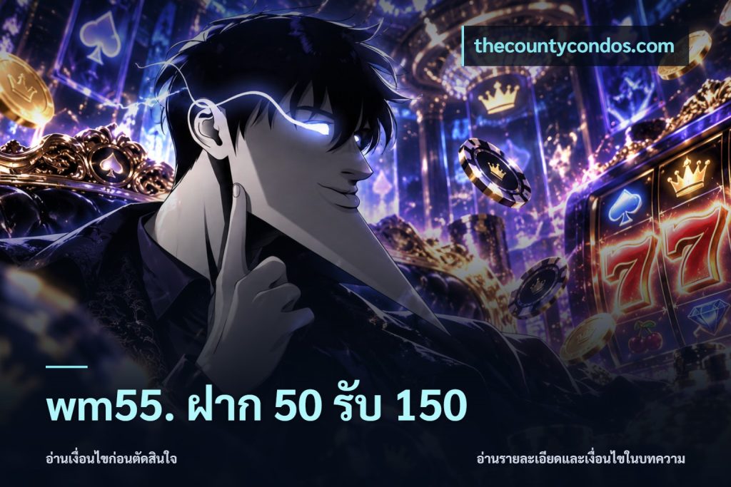 wm55. ฝาก 50 รับ 150