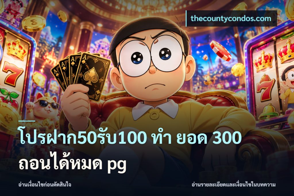 โปรฝาก50รับ100 ทํา ยอด 300 ถอนได้หมด pg