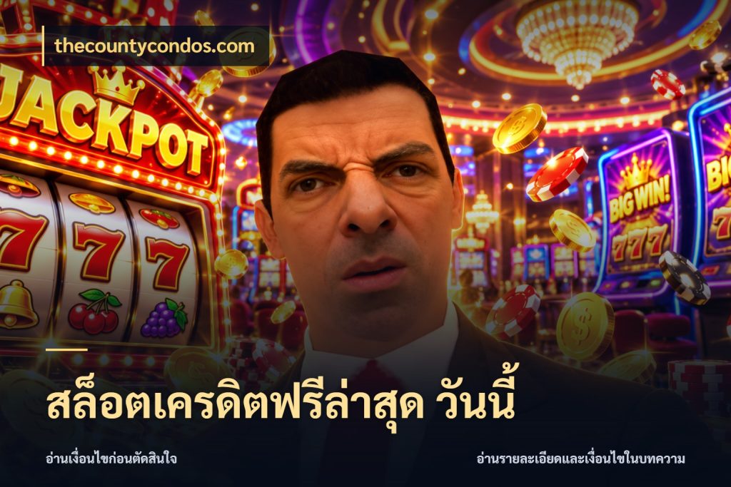 สล็อตเครดิตฟรีล่าสุด วันนี้ สายโบนัสเลือกมุมเครดิตให้ตรงสไตล์ ในมุม thecountycondos.com