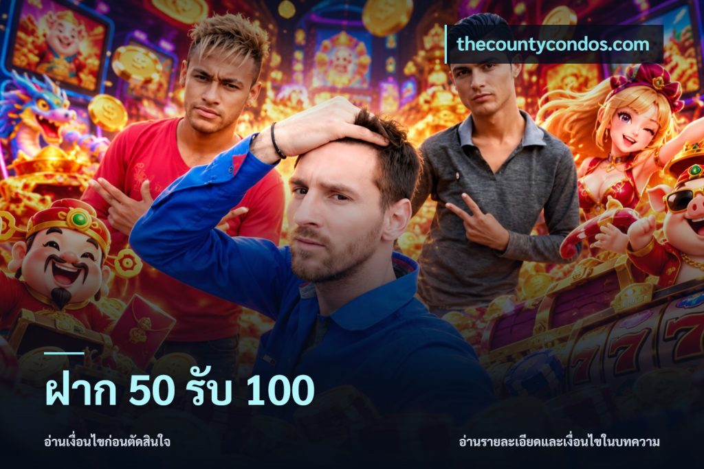 ฝาก 50 รับ 100