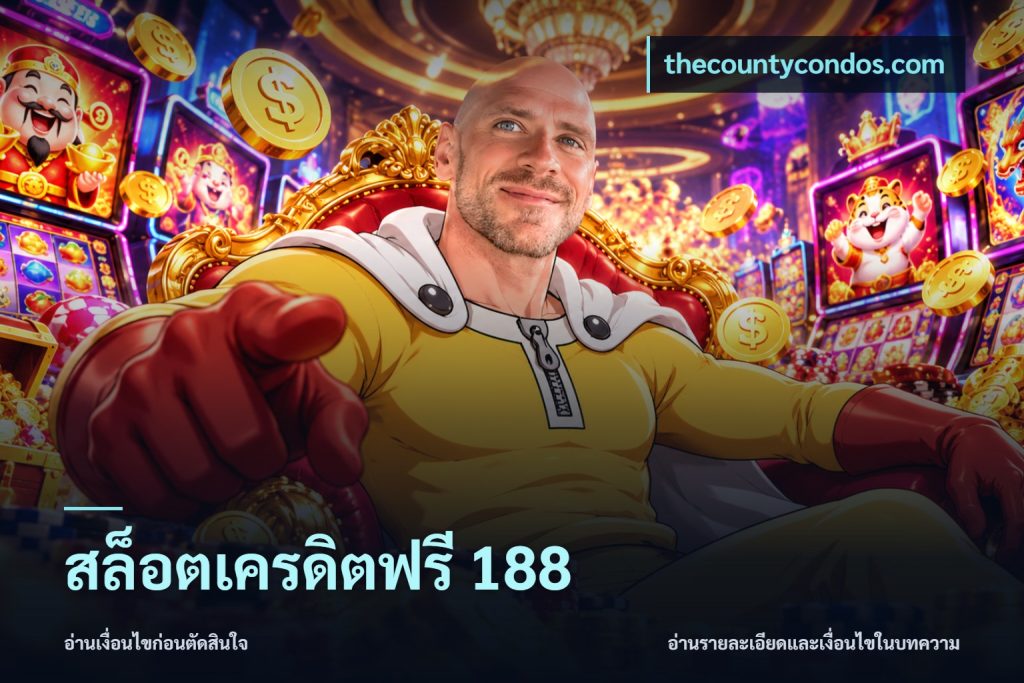 สล็อตเครดิตฟรี 188