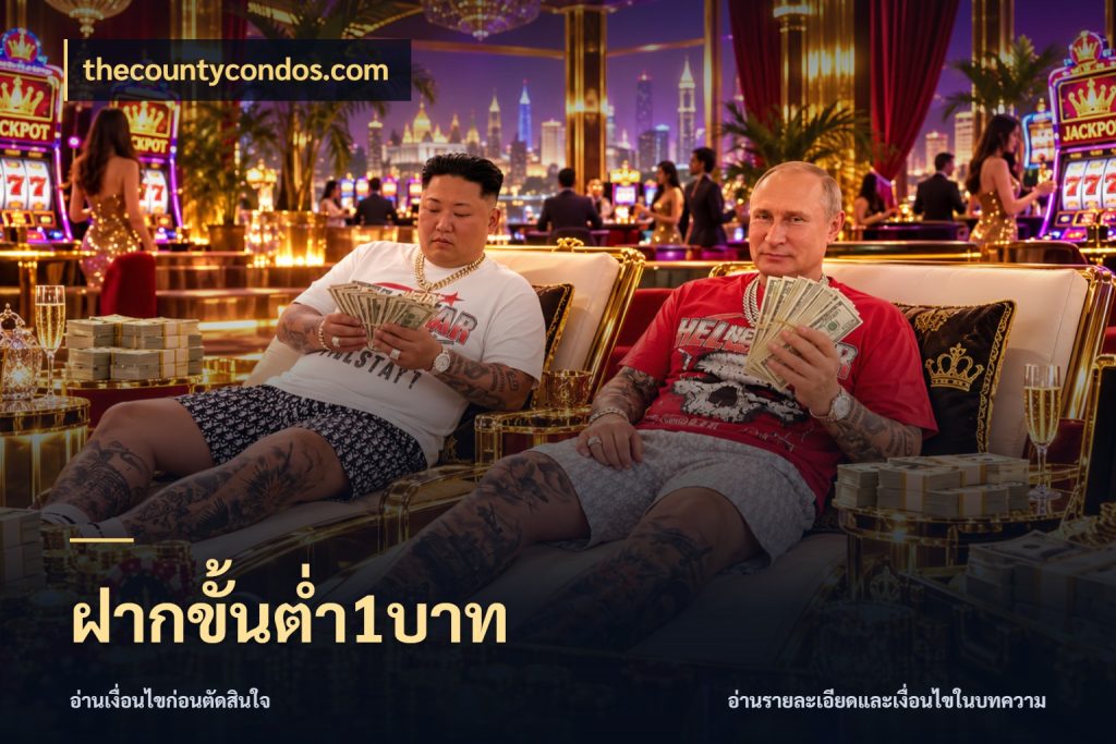 ฝากขั้นต่ำ1บาท เลือกสไตล์จากยอดและรูปแบบที่ตรงใจ กับ thecountycondos.com