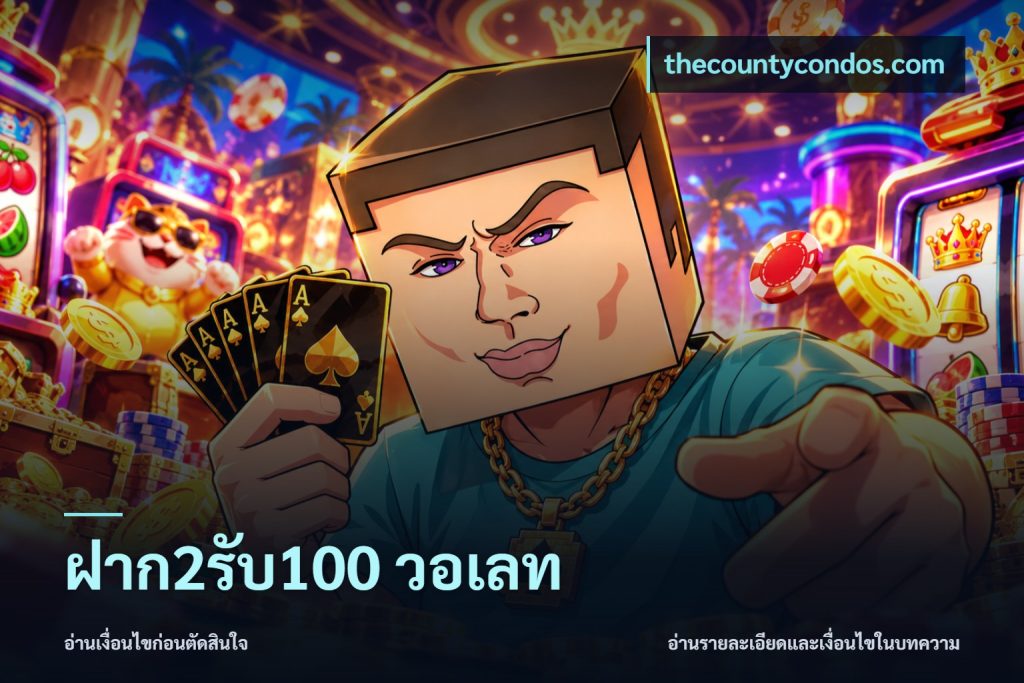 ฝาก2รับ100 วอเลท