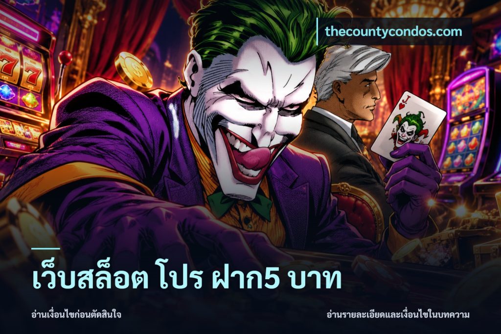 เว็บสล็อต โปร ฝาก5 บาท