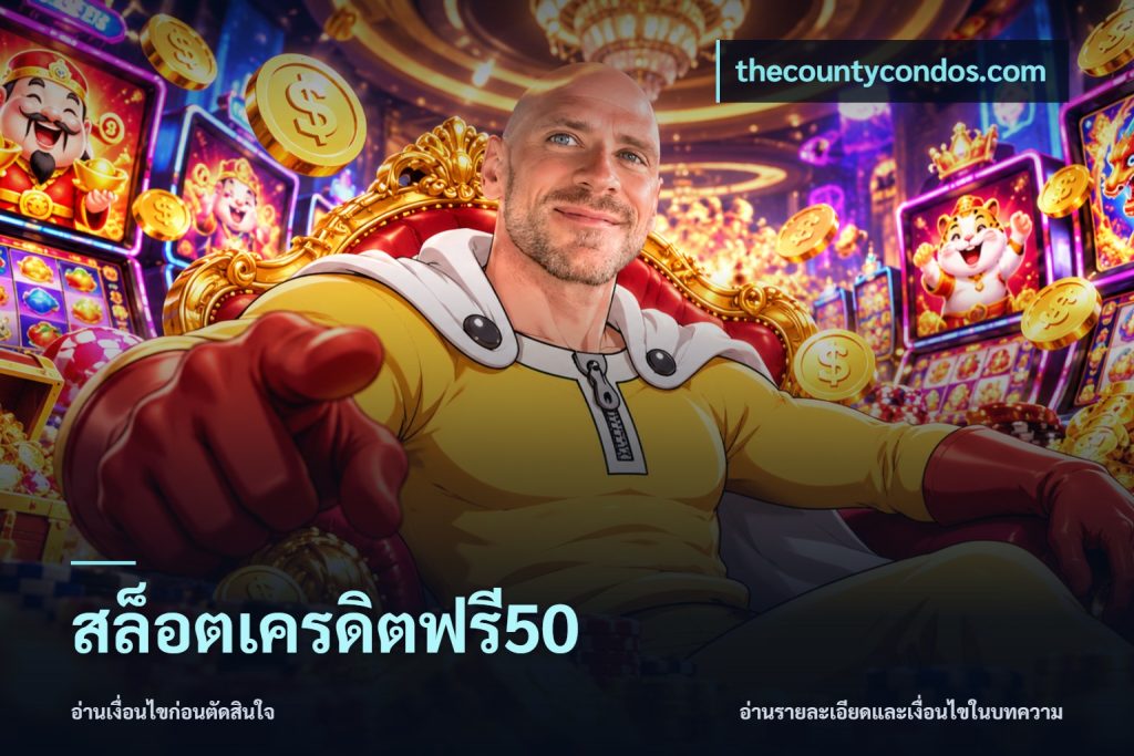 สล็อตเครดิตฟรี50