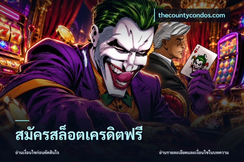 สมัครสล็อตเครดิตฟรี