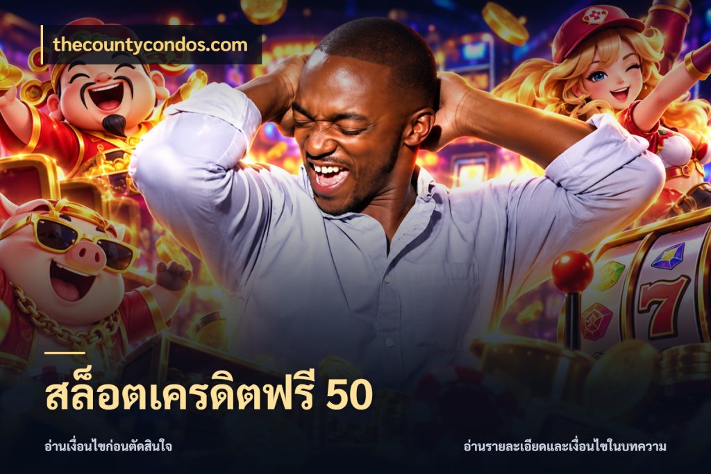 สล็อตเครดิตฟรี 50 รู้จักยอดและขอบเขตของเครดิตฟรี ในมุม thecountycondos.com