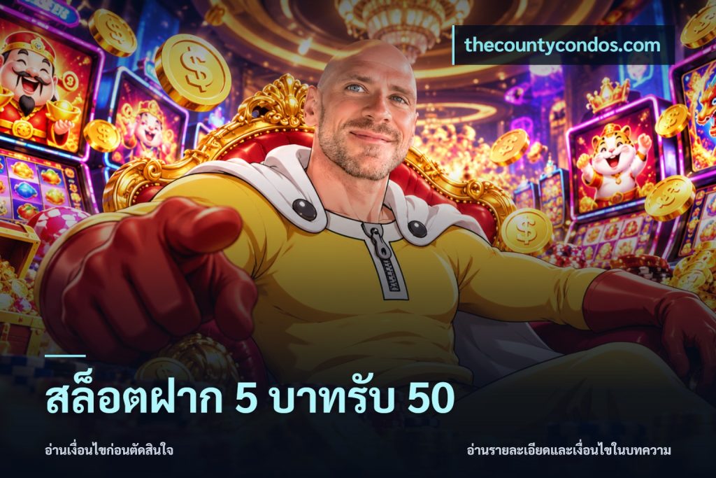 สล็อตฝาก 5 บาทรับ 50