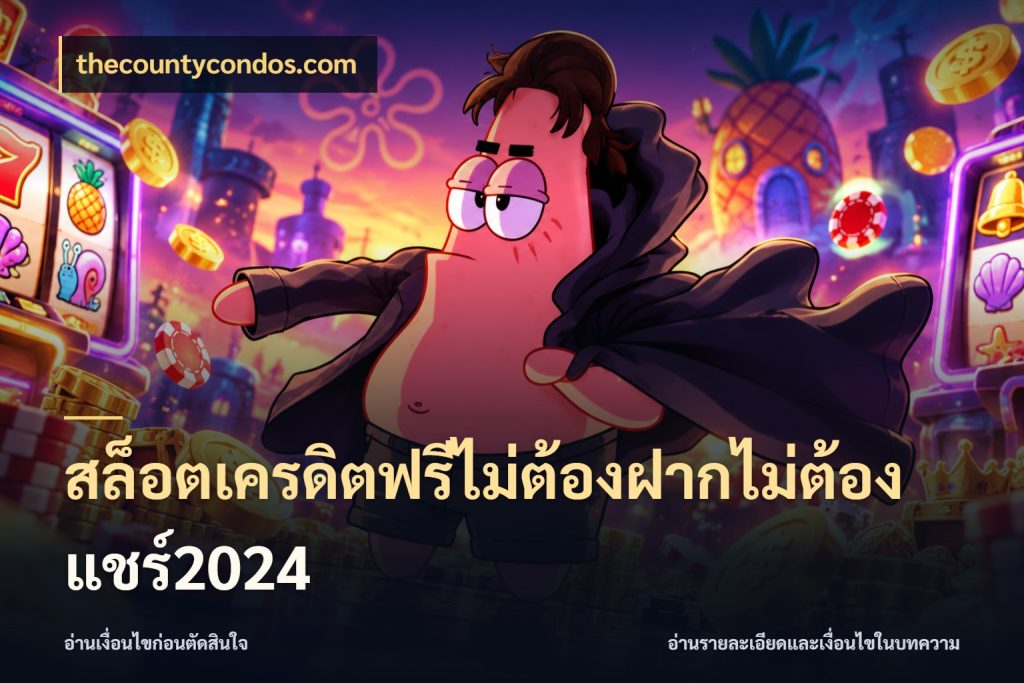 สล็อตเครดิตฟรีไม่ต้องฝากไม่ต้องแชร์2024 เลือกสไตล์ความสนุกจากรูปแบบเครดิต สไตล์ thecountycondos.com