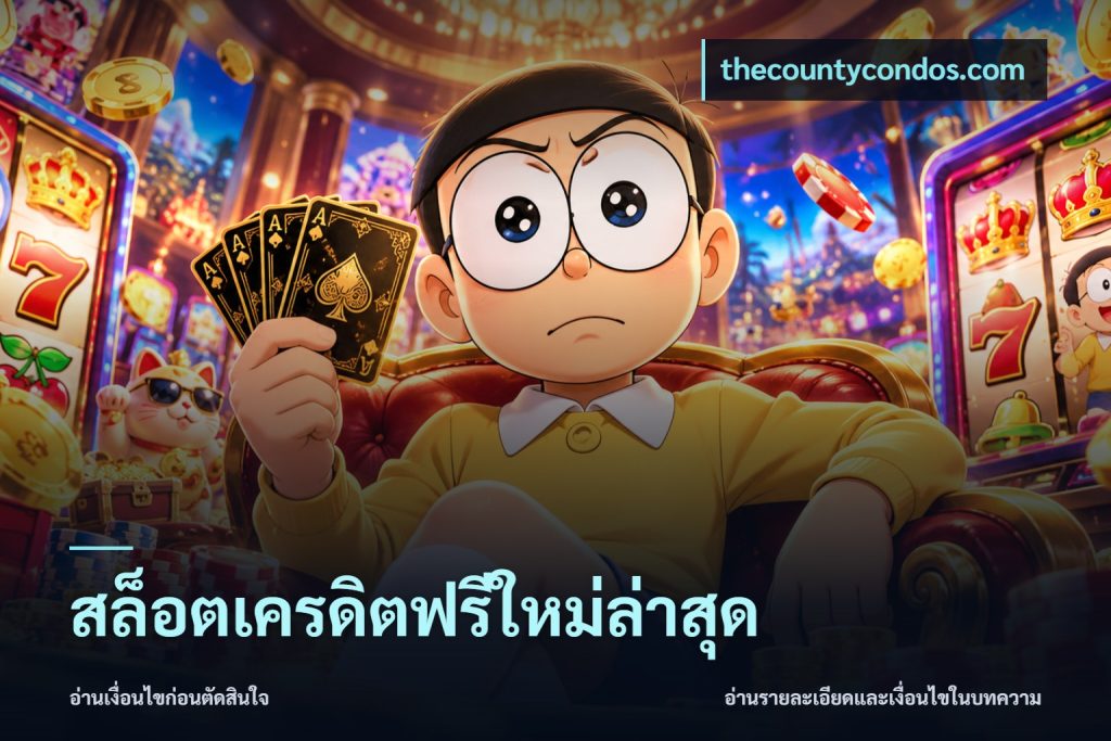 สล็อตเครดิตฟรีใหม่ล่าสุด