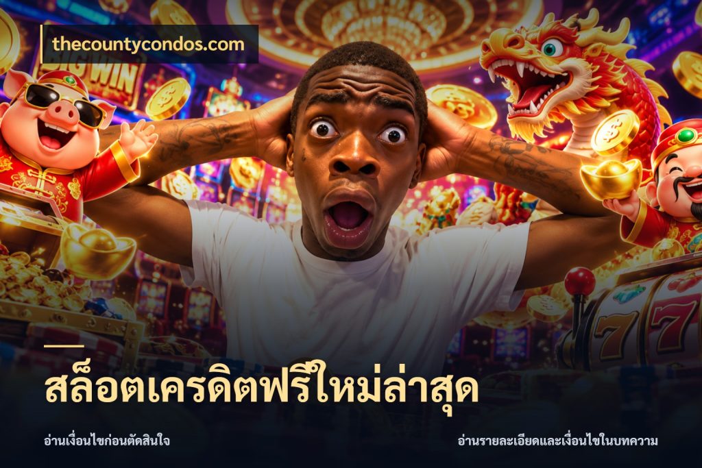 สล็อตเครดิตฟรีใหม่ล่าสุด จับมุมเด่นของเครดิตฟรีให้ตรงใจ ในมุม thecountycondos.com