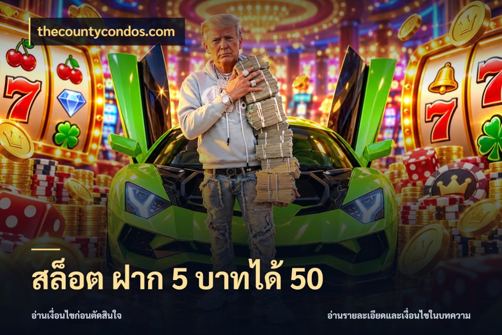 สล็อต ฝาก 5 บาทได้ 50 โปรยอดรับที่สายเกมสนใจ สไตล์ thecountycondos.com