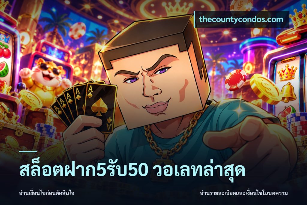 สล็อตฝาก5รับ50 วอเลทล่าสุด