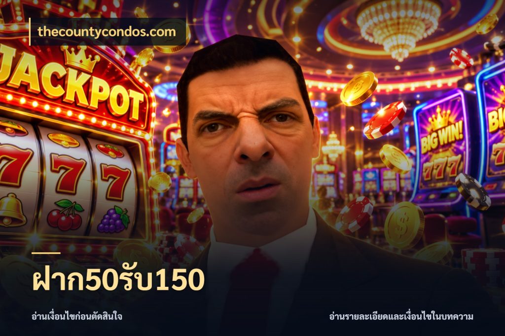 ฝาก50รับ150 เปิดมุมโปรให้เข้ากับเกมแนวโปรด สไตล์ thecountycondos.com
