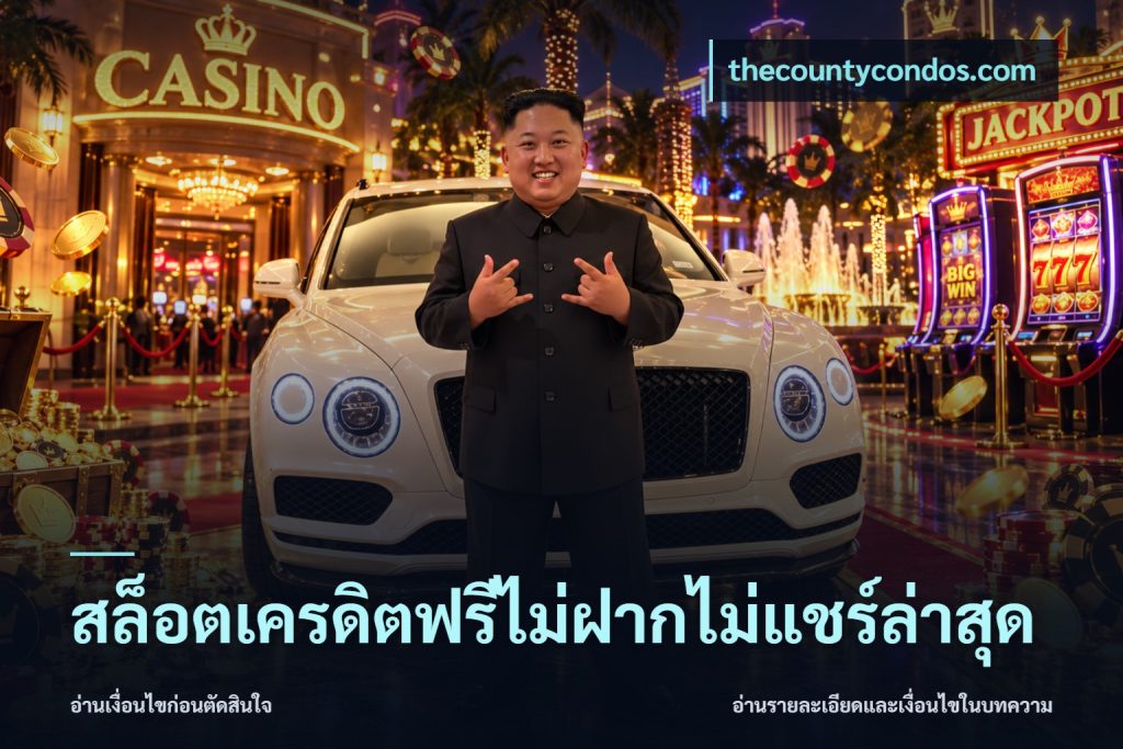สล็อตเครดิตฟรีไม่ฝากไม่แชร์ล่าสุด