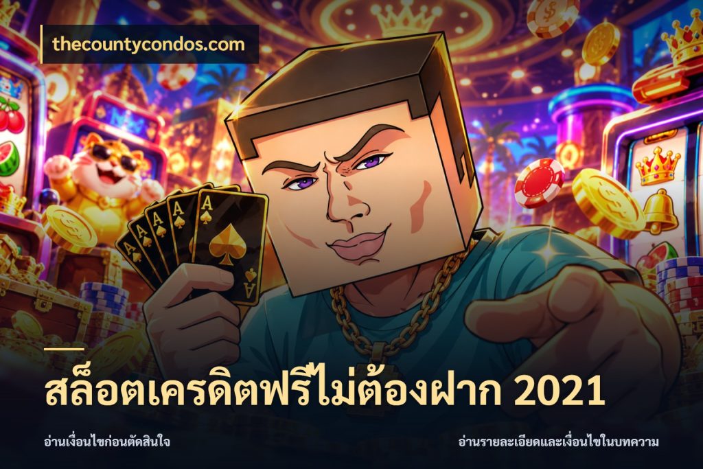 สล็อตเครดิตฟรีไม่ต้องฝาก 2021 thecountycondos.com เครดิตฟรีกับจังหวะลุ้นที่คุณเลือก