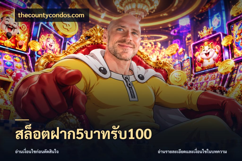 สล็อตฝาก5บาทรับ100 thecountycondos.com เครดิตกับรูปแบบโปรที่ตรงใจ