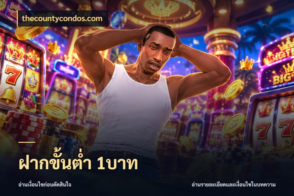 ฝากขั้นต่ำ 1บาท ทุนเบาก็มีสีสันในจังหวะของคุณ กับ thecountycondos.com