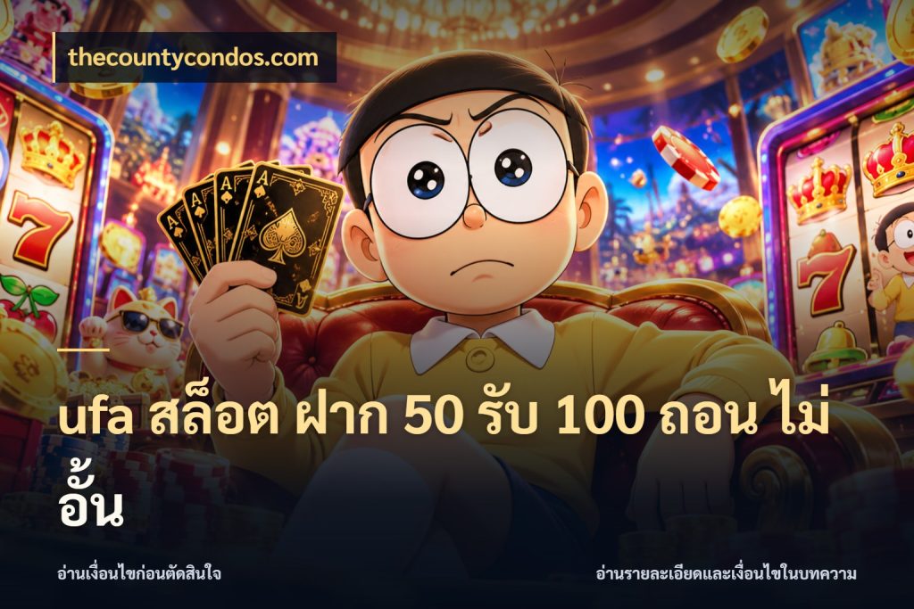 ufa สล็อต ฝาก 50 รับ 100 ถอน ไม่ อั้น จุดเด่นของเครดิตที่คนชอบเกมอยากรู้ สไตล์ thecountycondos.com