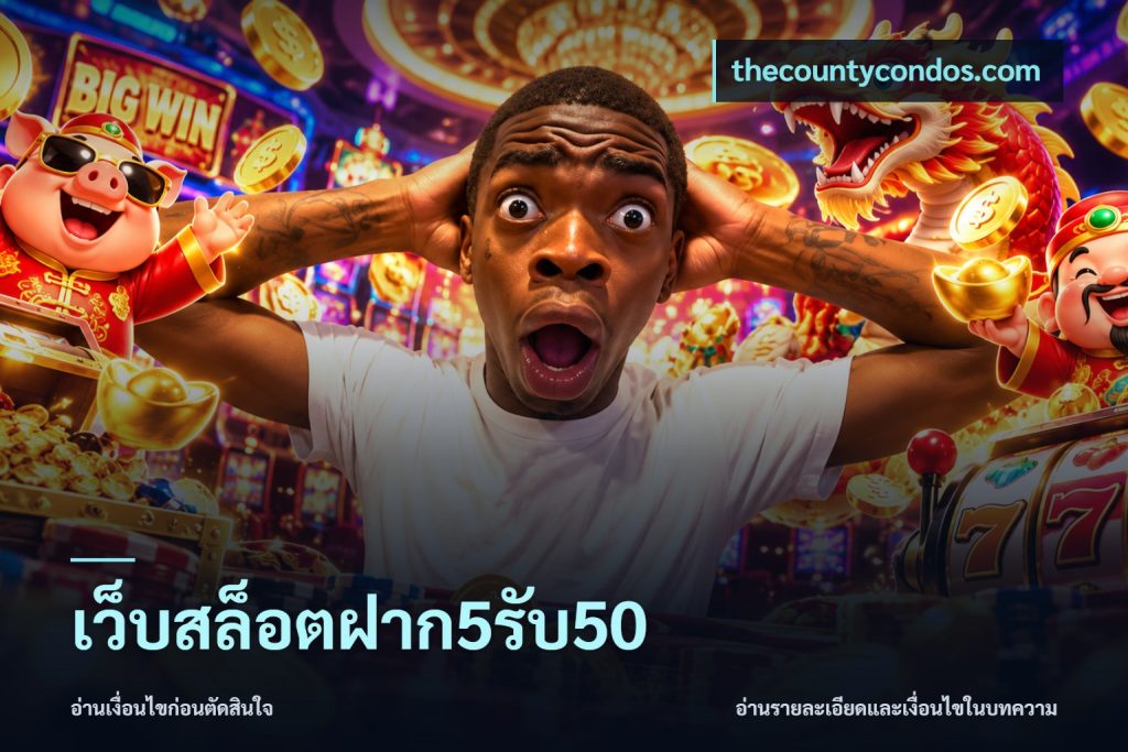 เว็บสล็อตฝาก5รับ50