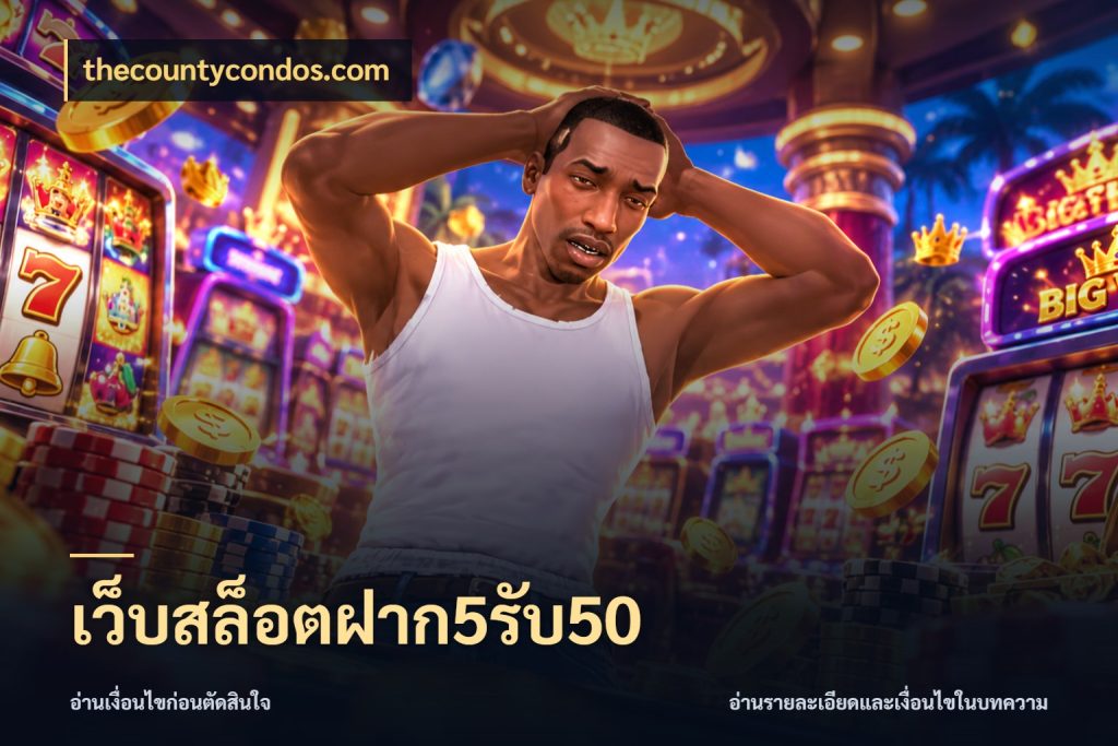 เว็บสล็อตฝาก5รับ50 เครดิตกับรูปแบบโปรที่ตรงใจ กับ thecountycondos.com