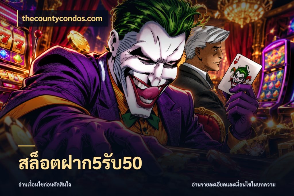 สล็อตฝาก5รับ50 โปรกับเกมที่ชอบเลือกให้ตรงสไตล์ สไตล์ thecountycondos.com