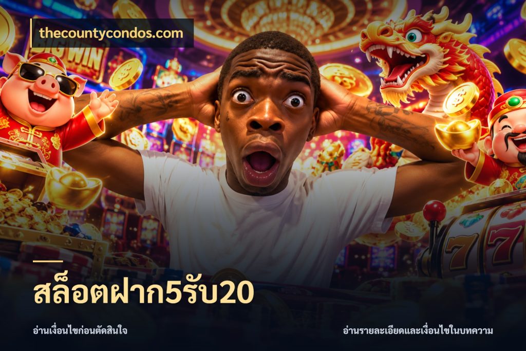 สล็อตฝาก5รับ20 สีสันของโปรฝากและยอดรับ ในมุม thecountycondos.com