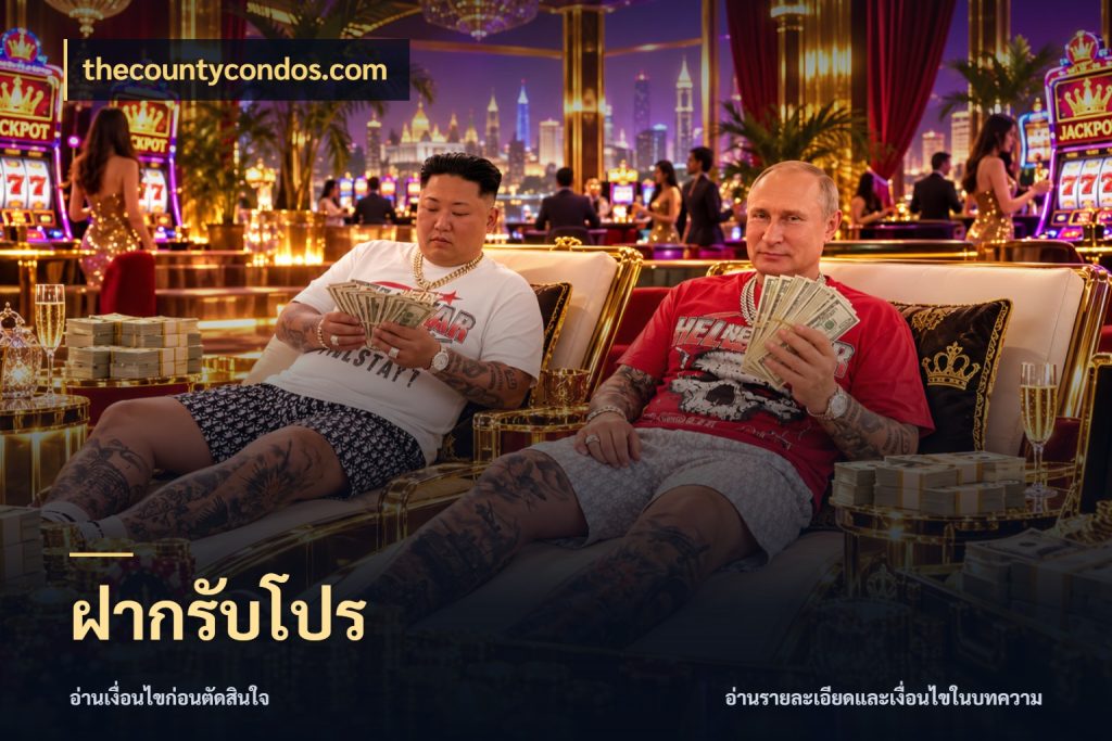 ฝากรับโปร เครดิตกับรูปแบบโปรที่ตรงใจ กับ thecountycondos.com