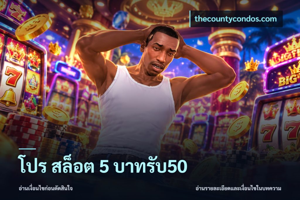 โปร สล็อต 5 บาทรับ50