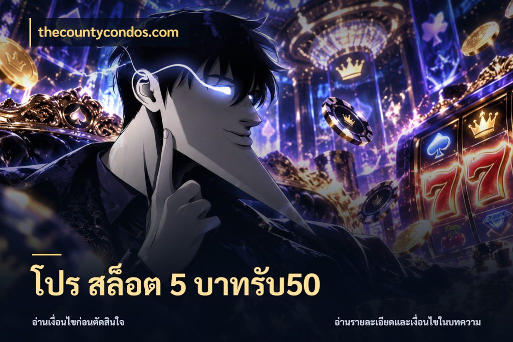 โปร สล็อต 5 บาทรับ50 thecountycondos.com โปรยอดรับที่สายเกมสนใจ