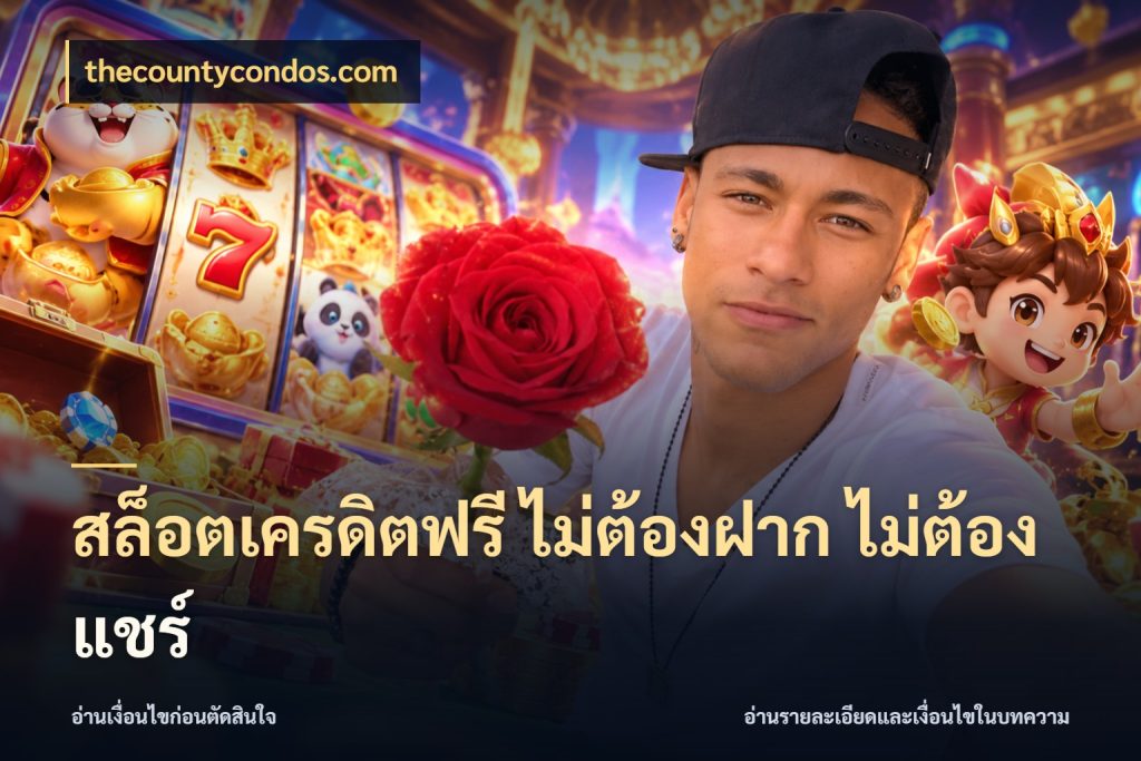 สล็อตเครดิตฟรี ไม่ต้องฝาก ไม่ต้องแชร์ รู้จักยอดและขอบเขตของเครดิตฟรี กับ thecountycondos.com