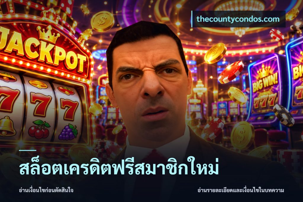 สล็อตเครดิตฟรีสมาชิกใหม่