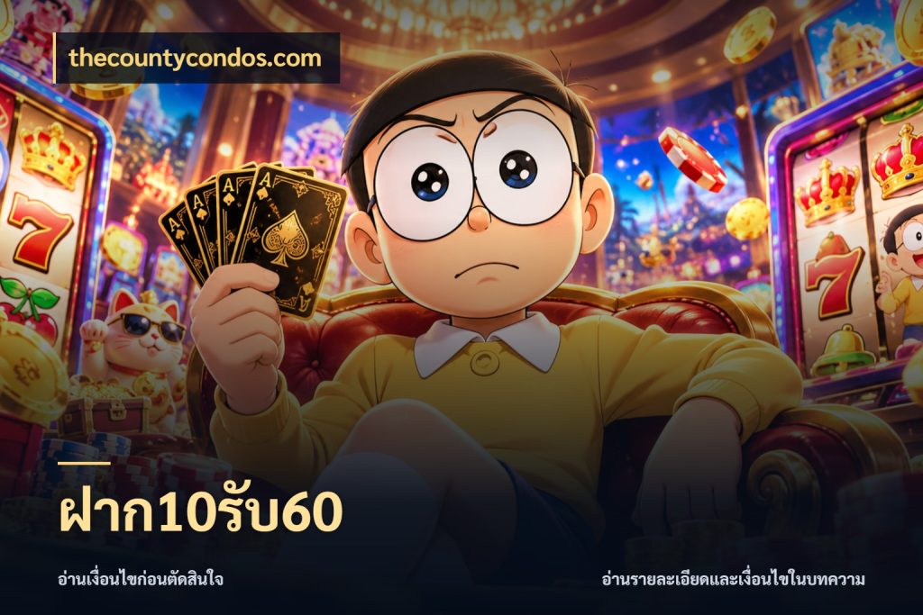 ฝาก10รับ60 thecountycondos.com โปรกับเกมที่ชอบเลือกให้ตรงสไตล์